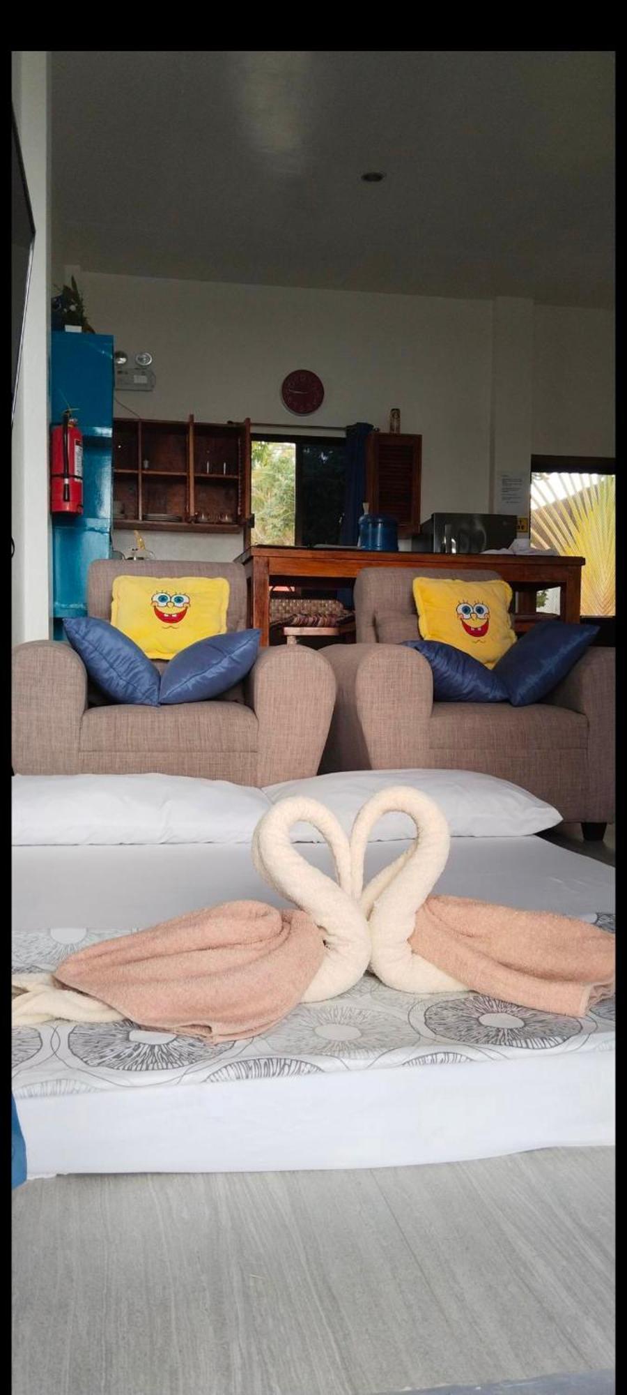 Dimiao Bamboobeachvilla1 Ac New Oceanfront Pool Sunsetview Garden Kitchen Satellite Starlink Wi-Fi מראה חיצוני תמונה
